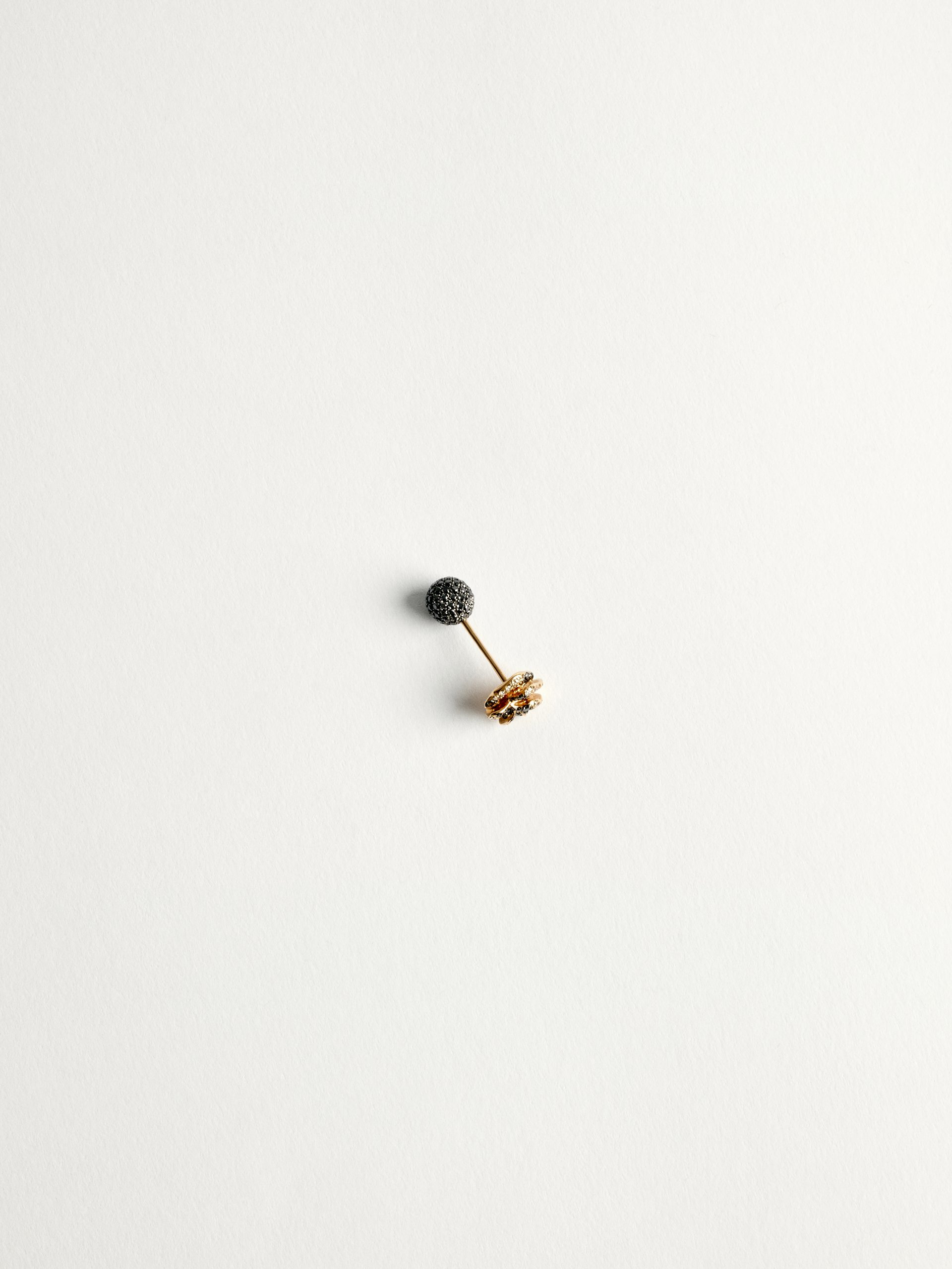20240205_TheDrays_0238 Piercing diamant rose & ball en or jaune | The Drays