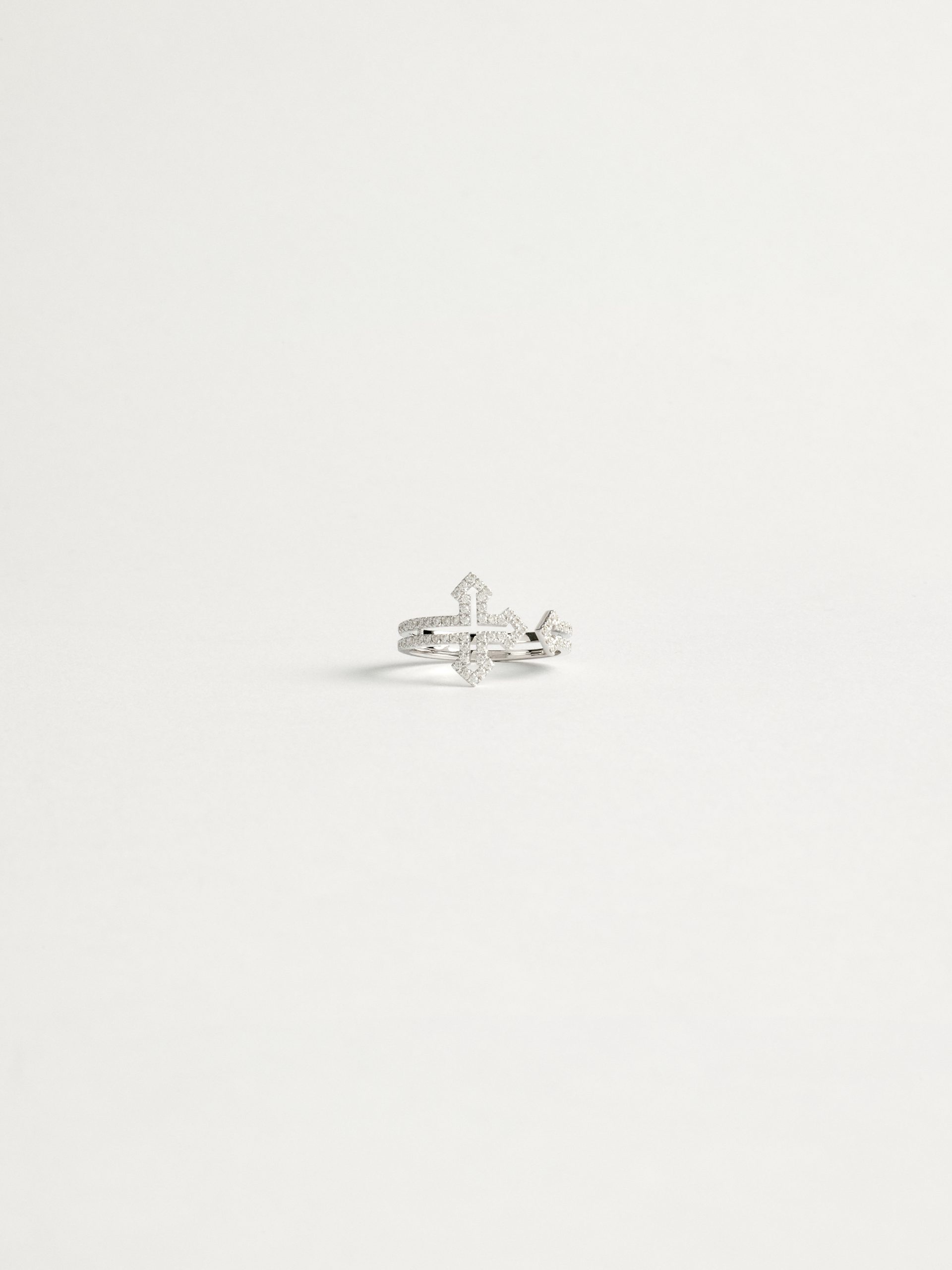 20240205_TheDrays_0464 Bague rolled cross diamant en or blanc