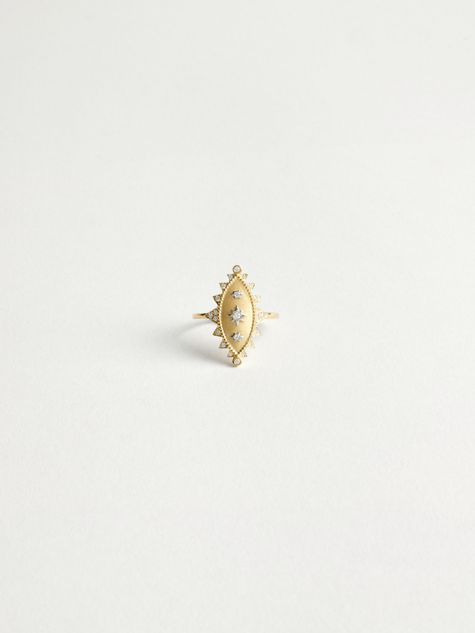 20240205_TheDrays_0551 Bague diamant en or jaune marquise maxi | The Drays