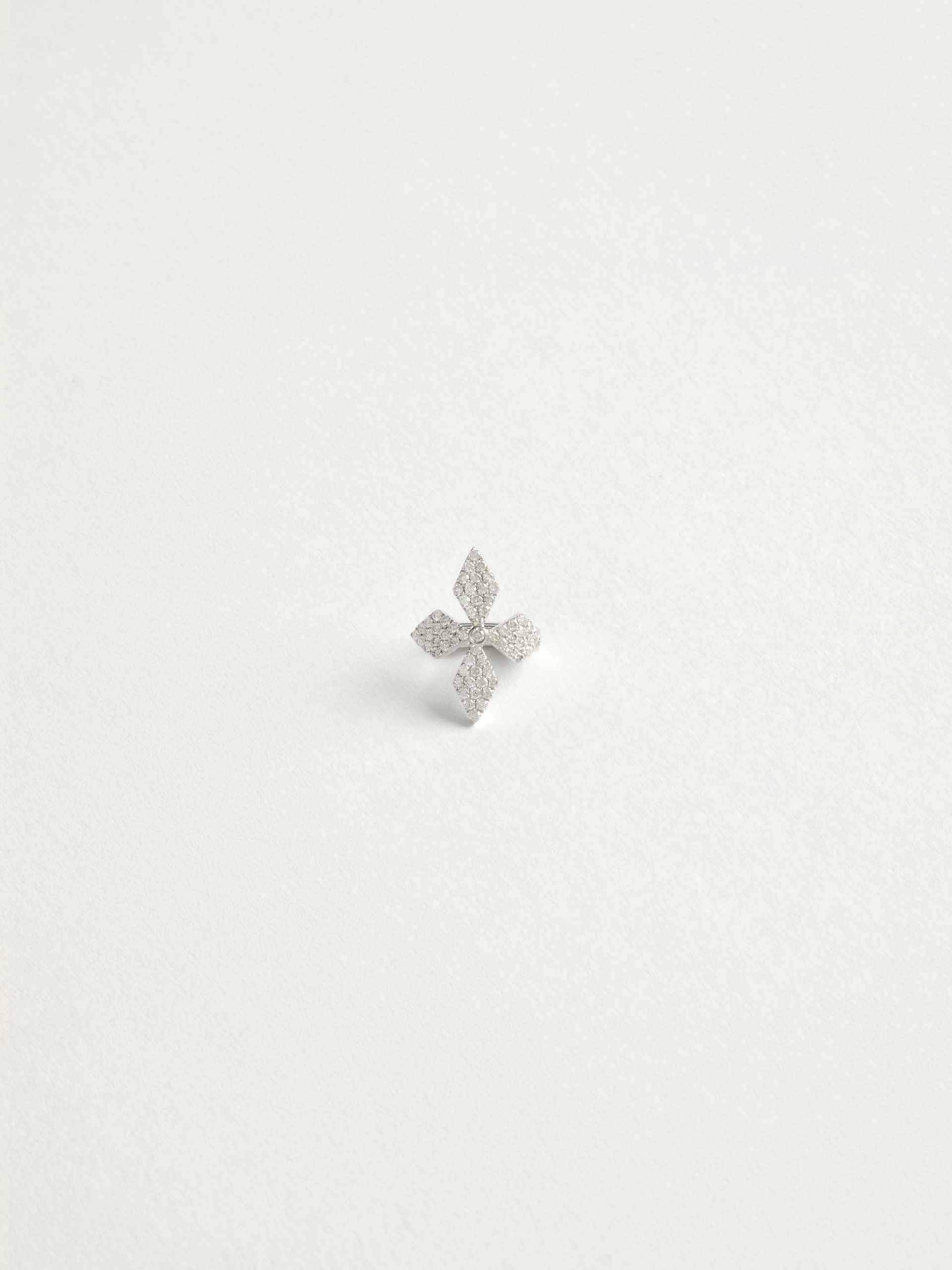 20240205_TheDrays_0632 Boucles d'oreilles diamant en or blanc clip cartilage antique | The Drays
