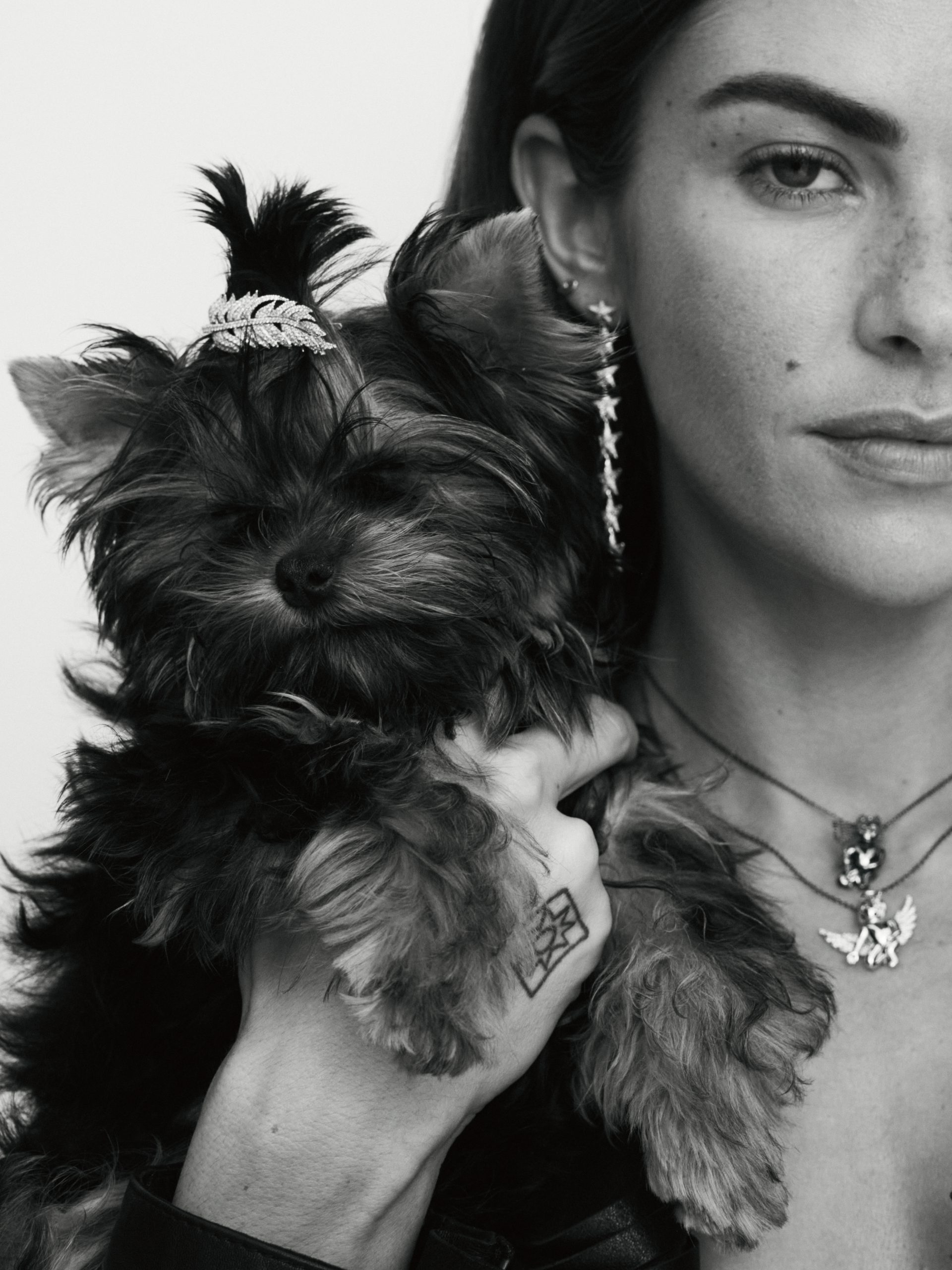 20240208_TheDrays_Clara_0507 Boucles d'oreilles diamant en or blanc étoile filante - joaillerie | The Drays